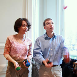 L'entraide est la cl&eacute; de ce team building!