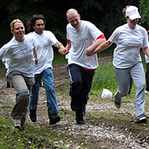 un grand bol d'air en &eacute;quipe et en for&ecirc;t