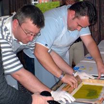 l'impression sur T-shirt